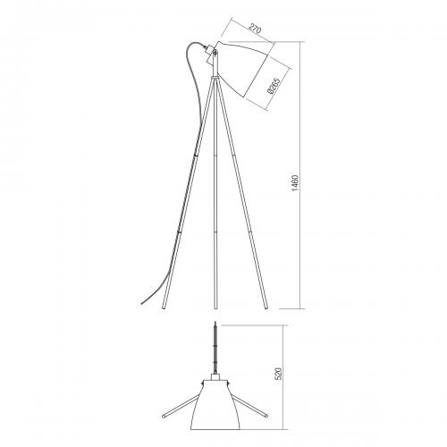 SMARTER - лампион  ARNE  01-1276  E27, 42W
