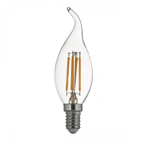ACA LIGHTING - DECO6WWTIPDIM E14 CANDLE TIP DIM 6W 2700K 230V AC 550LM LED COG