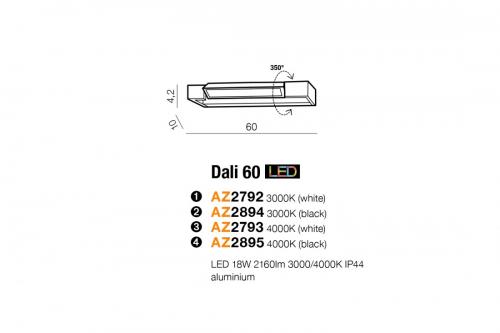 AZZARDO - IP44 Dali  60 AZ2894