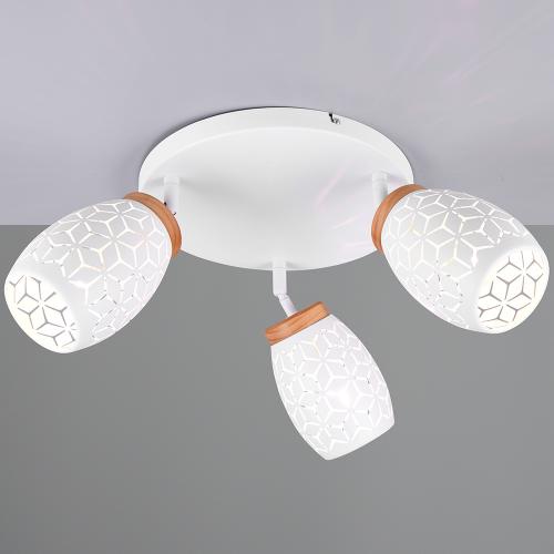 TRIO - Спот Ø58 BIDAR – R61573331 3x E14 10W бял