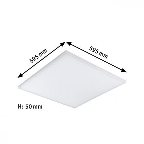 PAULMANN - LED Панел  79826  LED Panel Smart Home Zigbee 3.0 Velora square 595x595mm◼19.5W◼2200lm◼Tunable White◼dimmabl✴Бял мат