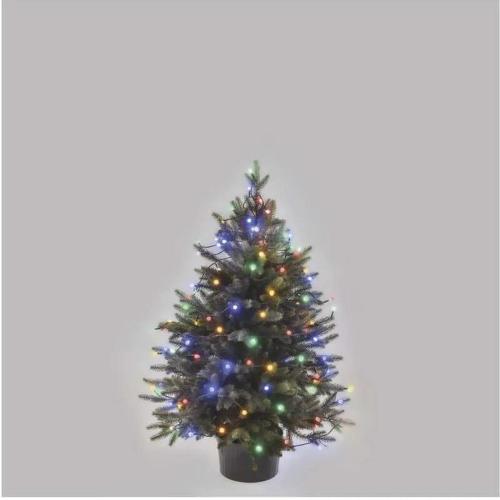 EMOS - Set of Christmas lights 200x LED multicolored 20m IP44 with 8 programs CHERRY D5AM06