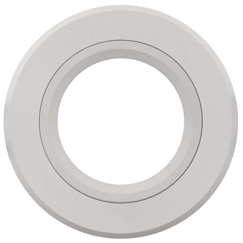 ULTRALUX - FSNGU10WH Ceiling downlight frame, round, fixed, white, aluminium, IP44