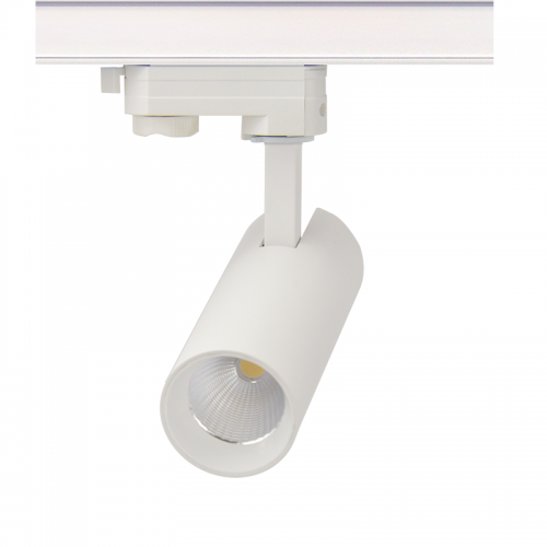 ACA LIGHTING - LED Прожектор за релсов монтаж SOLINE 10W 1000lm 36° 3000K 3-фазен SOLINE1030W4 бял