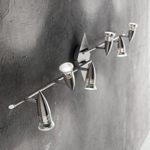IDEAL LUX - Спот ALFA PL6 Nickel 006338