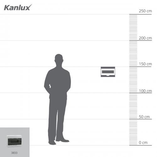 KANLUX - Разпределително табло DB за външен монтаж 3835