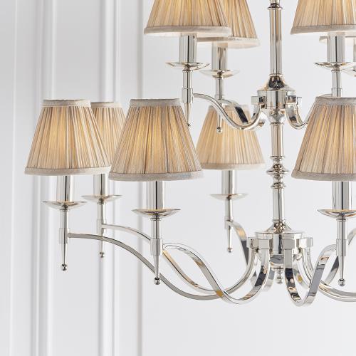 INTERIORS 1900 - Полилей   STANFORD 63632 nickel   E14, 12x40W