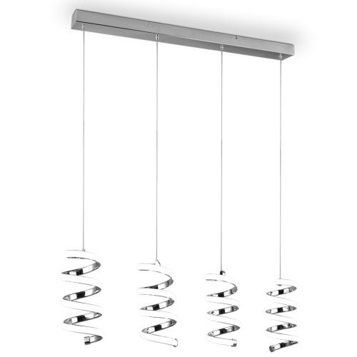 TRIO - Пендел LAOLA R34184106 LED 4x8W · 4x 1250lm, 4000K