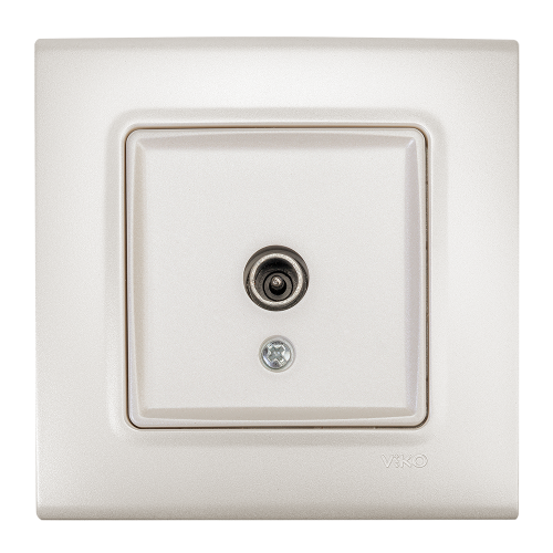 Viko Socket VIKO - TV coaxial socket LINNERA LIFE pearl 90403085-BG