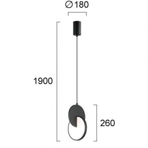 VIOKEF - Пендел Ø18 LED MAGIC 4292401 5W 139Lm 3000K