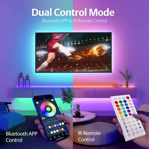 ELMARK - BLUETOOTH LED RGB MUSIC STRIP, SET - 99LED987S