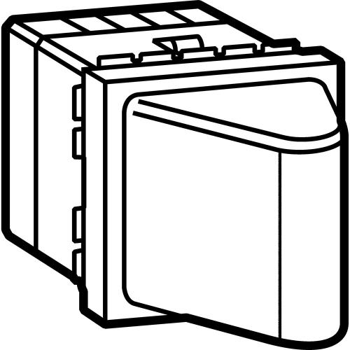 LEGRAND - Сигнална лампа 0.6W нива на мощност 12-24V 2 мод. червен 78560
