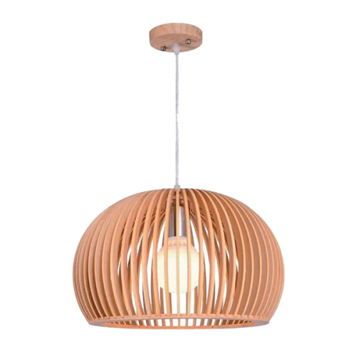 ELMARK - BAMBOO  PENDANT 1xE27  WOOD  955BAMBOO1