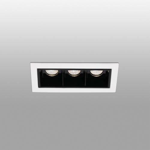 FARO - TROOP-3 Black recessed lamp Ref.43701