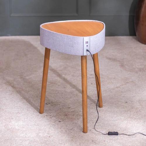 TNL - Riva smart table 40/40/59 with Bluetooth speaker and wireless phone charging TABLE