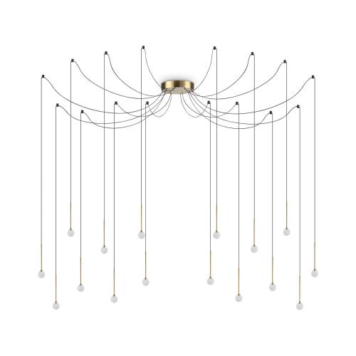 IDEAL LUX - 284019 LUCCIOLA SP16 OTTONE