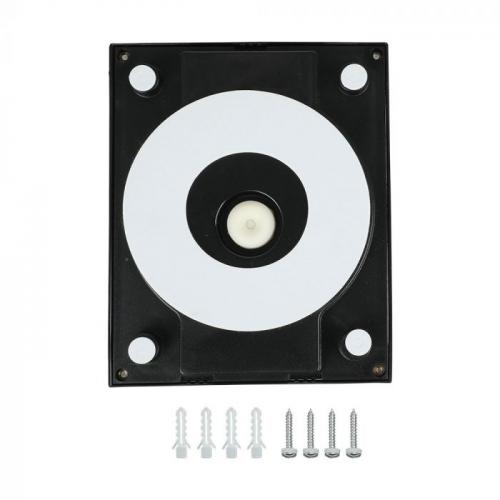 V-TAC - Фасаден аплик 12W Черно Тяло 6400К SKU: 218342