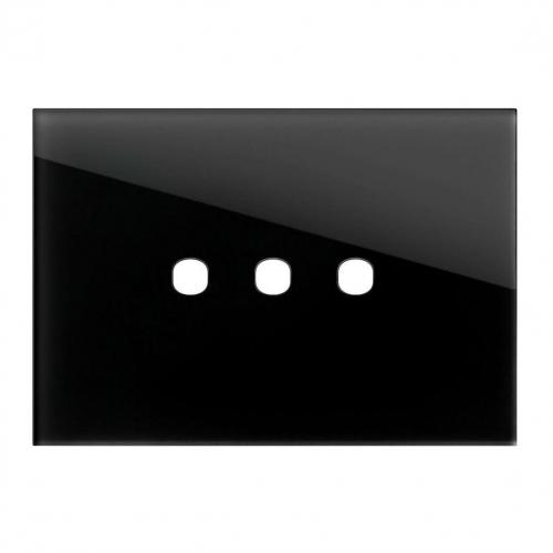 TEM - OG30GDP Frame 3M, color Black glass, Edge