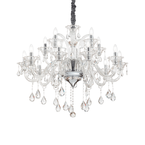 IDEAL LUX - Полилей COLOSSAL SP15 Trasparente 114170