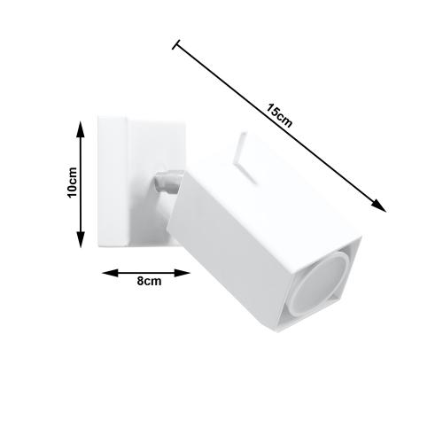 SOLLUX - Wall lamp Merida 1 SL.0095 white