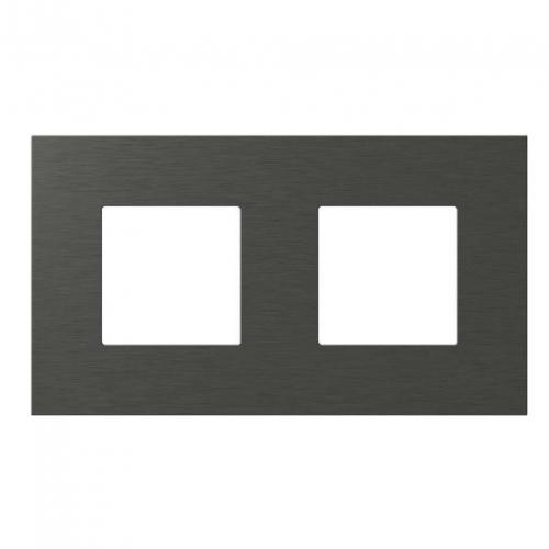TEM - OG24MTM Frame 2+2M, color Anthracite, Modul Edge