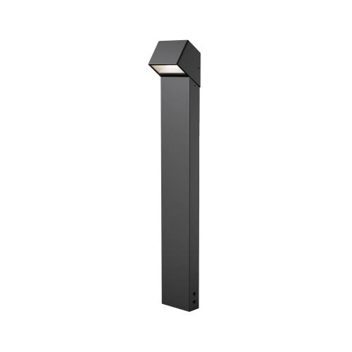 ACA LIGHTING - Влагозащитен градински стълб Д:12, Ш:9.9, В:80 см.  SJ18623  ODELIA ⚡ LED 12W ⚡ 860LM ⚡ 3000K ⚡ 230V ⚡ IP65 ✴ Черен 
