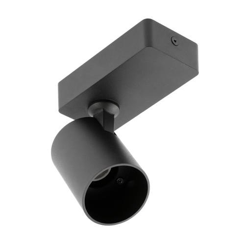 GTV Lighting - Ceiling fitting black SANTO OS-SAN20WOK1-00