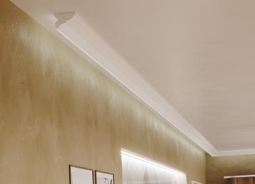 RAY DECOR - Декоративен профил от XPS за скрито LED осветление 48х65x2000mm  RL123