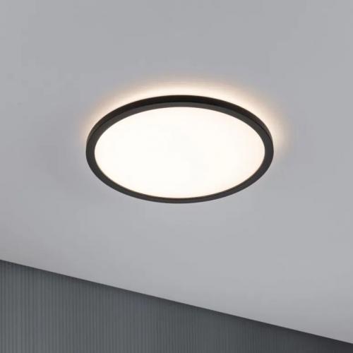 PAULMANN - LED Панел 70998  LED Panel Atria Shine Backlight rund 293mm◾ 16W◾ 1600lm ◾3000K✴Черен