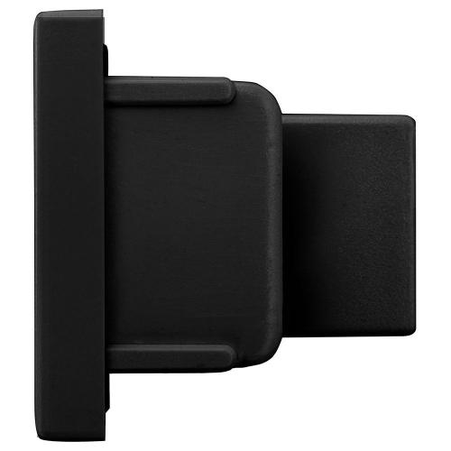 NOWODVORSKI - PROFILE DEAD END CAP BLACK 9458