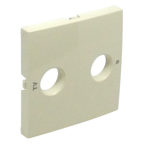EFAPEL - Face plate for R - TV sockets  IVORY 90776 TMF LOGUS 90