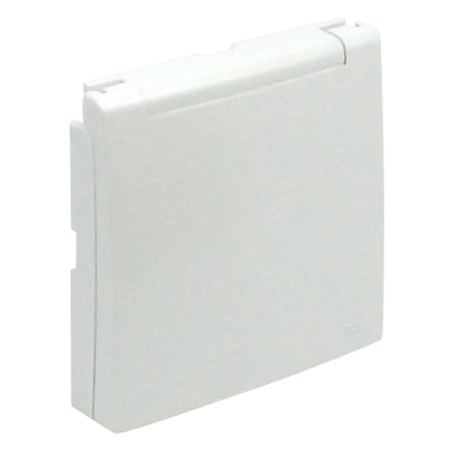 EFAPEL - Face plate for Outlet with lid SCHUKO IP44 ICE 90634 TGE LOGUS 90
