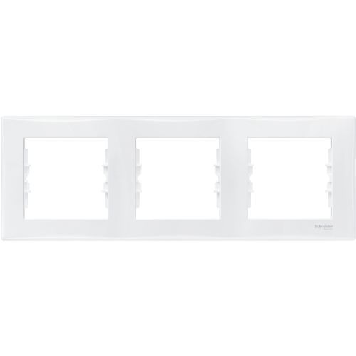 SCHNEIDER ELECTRIC - SDN5800521 декоративна рамка Sedna тройна бяла
