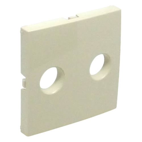 EFAPEL - Face plate for audio sockets  IVORY 90713 TMF LOGUS 90