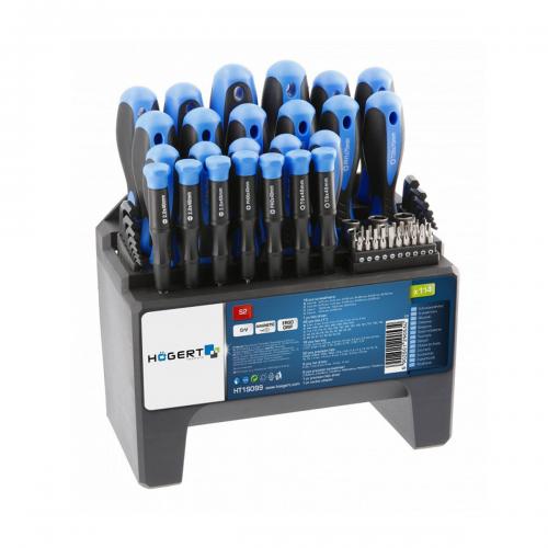 Högert Technik - Screwdrivers set 114 pcs HT1S099