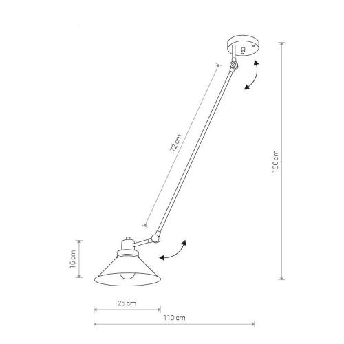 NOWODVORSKI - wall\ceiling luminaire TECHNO 9144