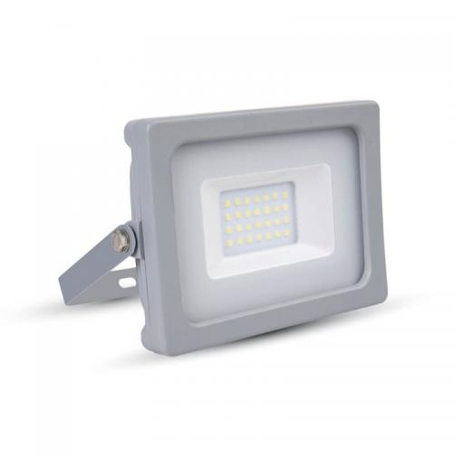 V-TAC - 30W LED Прожектор SMD Сиво Тяло студена светлина 6400K SKU: 5818