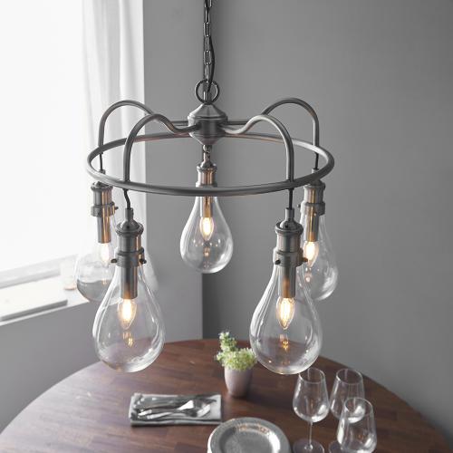 ENDON - pendant luminaire  HADASSA  93433 LED E14, 5X6W