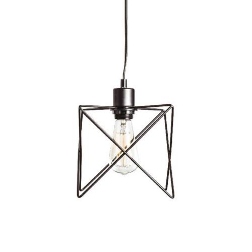 ACA LIGHTING -  pendant luminaire  KS1462P1BK 1xE27