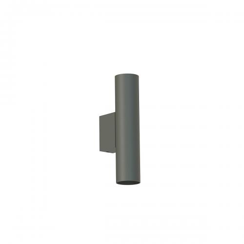 NOWODVORSKI - Аплик 10891 FOURTY WALL M UMBRA GRAY • Ф4см • 2 х 10 W • GU10 • IP20