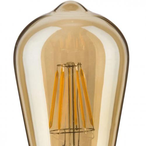 PAULMANN - LED Крушка  28523  1879 Filament 230V LED bulb Rustika ⚡ E27 Dim ⚡ 480lm ⚡ 6W ⚡ 1700K dimmable ✴ Злато