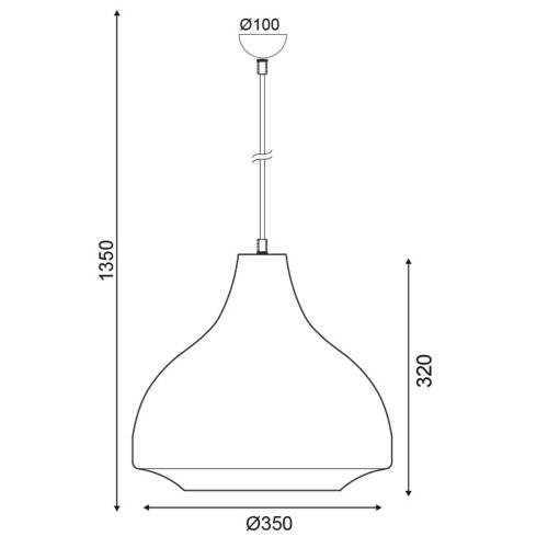 ACA LIGHTING - Пендел  STYLE  KS080335MU