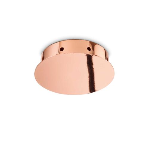 IDEAL LUX - ceiling cup 272443 ROSONE MAGNETICO 8 LUCI RAME BRUNITO