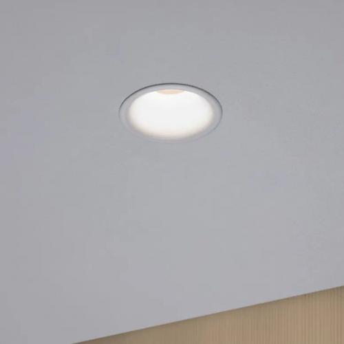 PAULMANN - LED Луни (3бр.)  93415  CYMBAL Coin Basic Set ⚡ IP44 ⚡ round 77mm Coin ⚡ 3x6.7W ⚡ 3x430lm⚡ 230V ⚡ dimmable ⚡ 2700K ✴ Бял мат