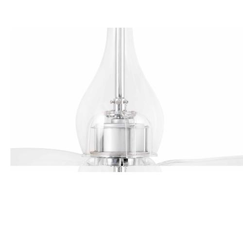 FARO - MINI ETERFAN Transparent ceiling fan with Dc motor 33382WP-9 