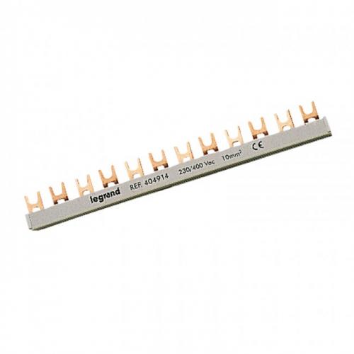 LEGRAND - Supply busbar - fork-type - 2P - max 28 devices connected - meter 404914