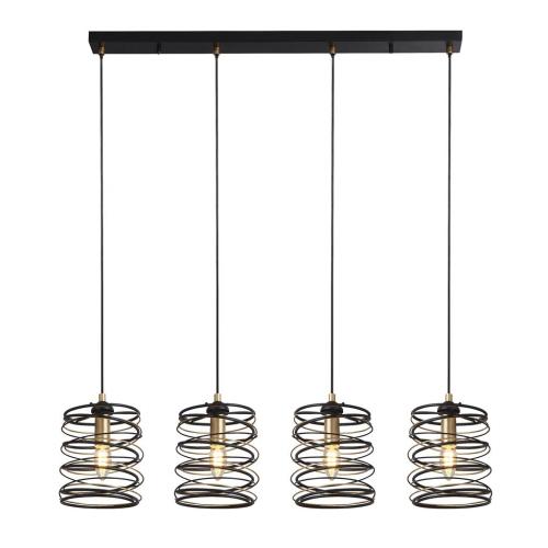 SEARCHLIGHT - Ceiling Pendant SPRING 85583-4BGO Е14 4x60W