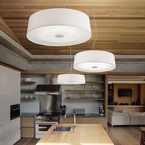 IDEAL LUX -  HILTON SP6 ROUND Nero  164724