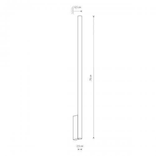 NOWODVORSKI - Аплик 10832 LASER WALL XL CHOCOLATE • Ф2.5см • 2 х 10 W • G9