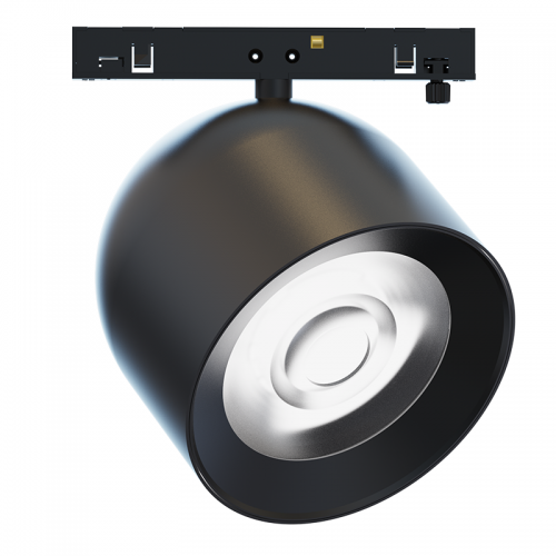 ACA LIGHTING - TMEDIO1030 TMEDIO-SEMISPHERE MAGNETIC SPOT LIGHT BLACK 36° BEAM ANGEL 10W 3000K 24V 